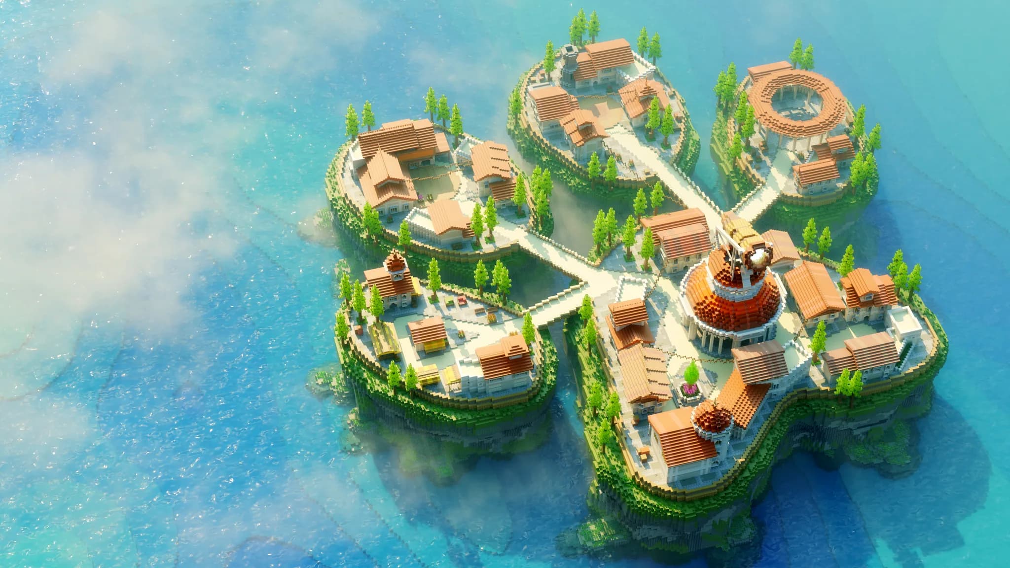 Minecraft Builds render